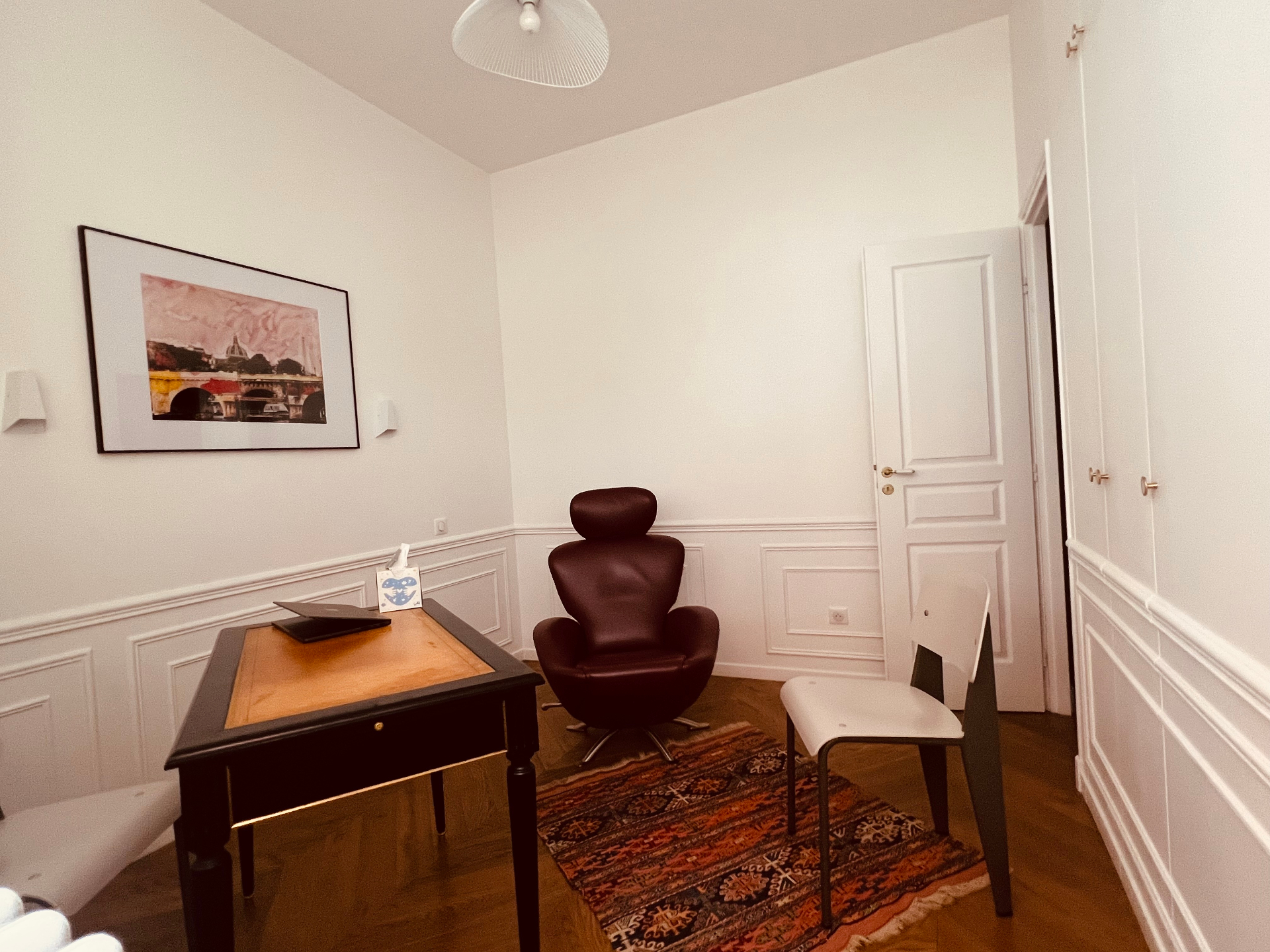 Cabinet de consultation d'Alain Ballot, rue Erlanger, Paris 16e